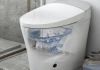 智能马桶冲厕水箱怎么打开水箱盖？