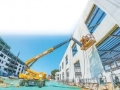 挥别建材城 西三旗科创新地标主体完工