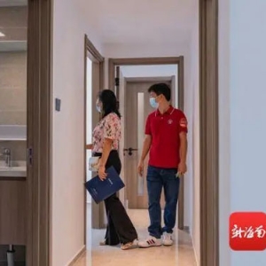 海口江东新区首个安居房项目金域仕家交付