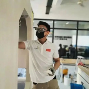 冲上热搜：浙江男生“刮腻子”刮成世界冠军！误差不能超过1毫米