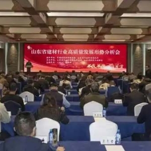 山东省建材行业高质量发展形势分析会在济南召开